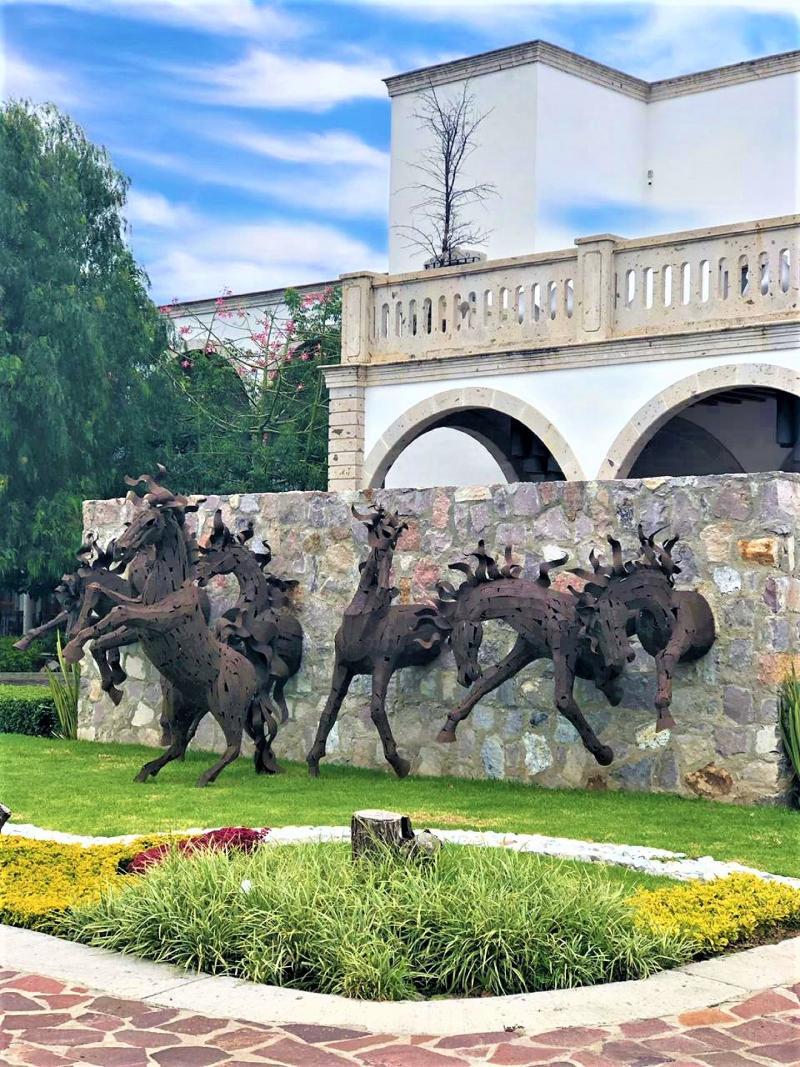 Hotel Hacienda Santa Fe Guanajuato Exterior photo